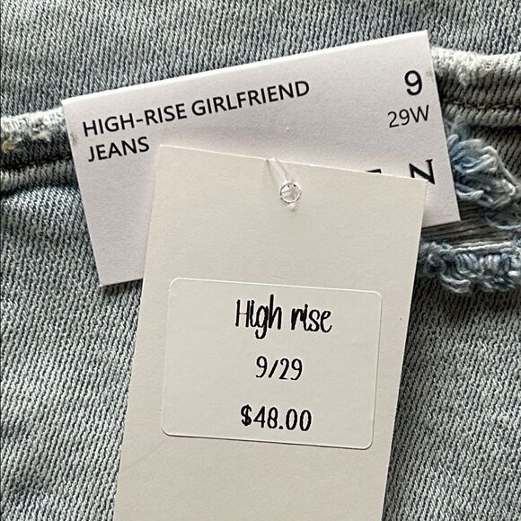 NEW Risen High Rise Girlfriend Jean Shorts - Picture 2 of 7